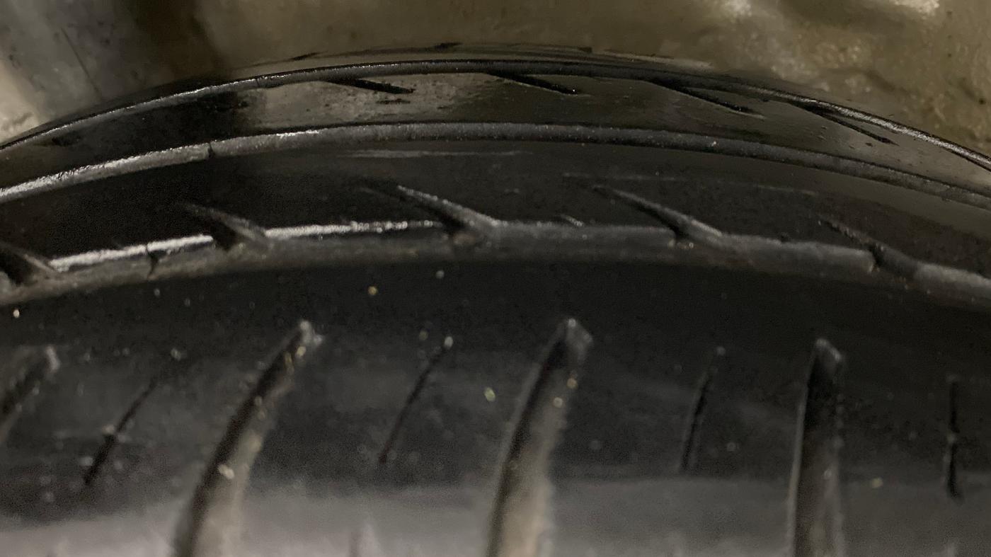 2014 Honda Amaze 1.2 VXMT I VTEC, Petrol, Manual, 76,438 km, Right Rear Tyre Tread