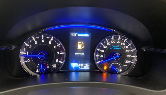 2022 Maruti Ciaz ALPHA 1.5 SHVS PETROL, Petrol, Manual, 61,187 km, Odometer Image