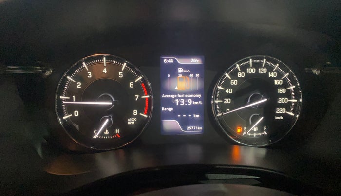 2022 Maruti Baleno ALPHA PETROL 1.2, Petrol, Manual, 25,748 km, Odometer Image