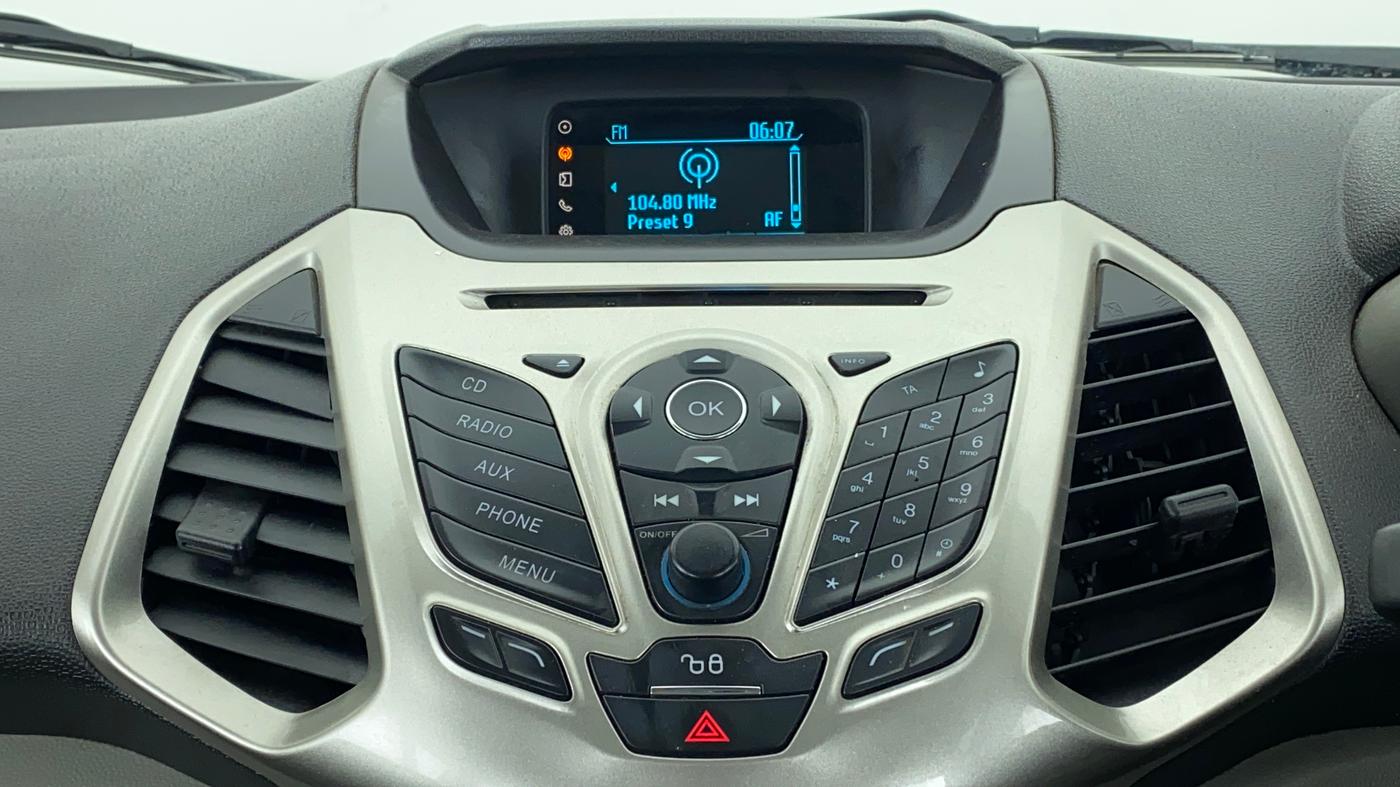 2015 Ford Ecosport TITANIUM 1.5L PETROL, CNG, Manual, 42,516 km, Infotainment System