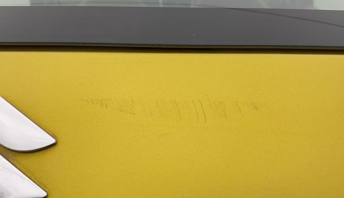 2014 Maruti Celerio VXI AMT, Petrol, Automatic, 87,315 km, Dicky (Boot door) - Minor scratches