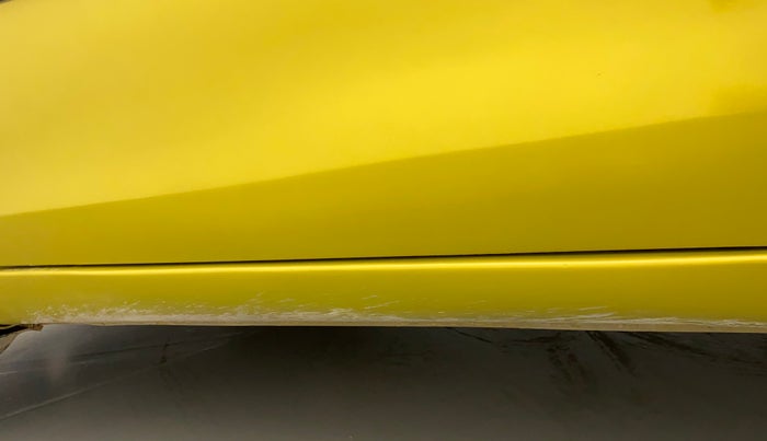 2014 Maruti Celerio VXI AMT, Petrol, Automatic, 87,315 km, Left running board - Minor scratches