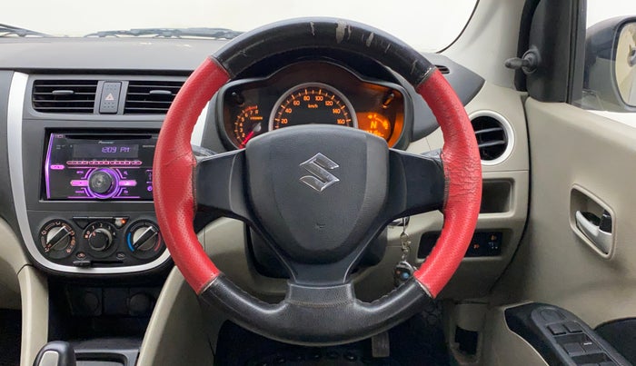 2014 Maruti Celerio VXI AMT, Petrol, Automatic, 87,315 km, Steering Wheel Close Up