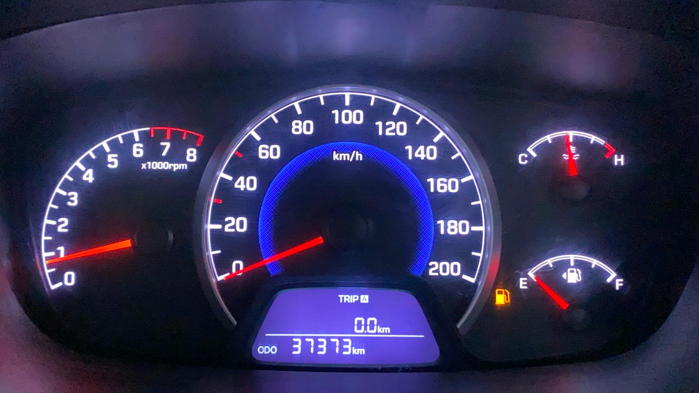 2017 Hyundai Grand i10 SPORTZ 1.2 KAPPA VTVT, Petrol, Manual, 37,373 km, Odometer Image
