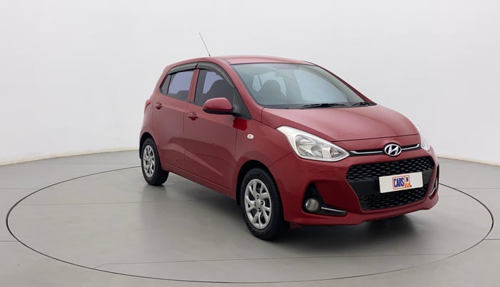 2017 Hyundai Grand i10 SPORTZ 1.2 KAPPA VTVT, Petrol, Manual, 37,373 km, Right Front Diagonal
