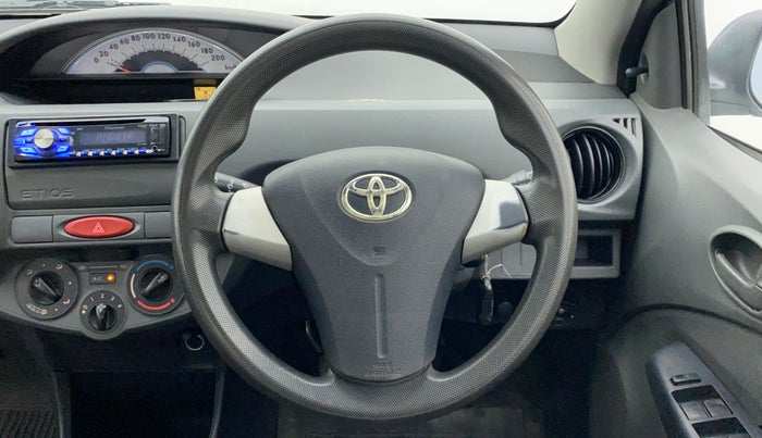 2012 Toyota Etios GD, Diesel, Manual, 72,701 km, Steering Wheel Close Up