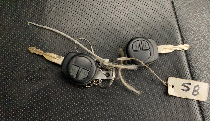 2018 Maruti Wagon R 1.0 VXI, Petrol, Manual, 59,265 km, Key Close Up
