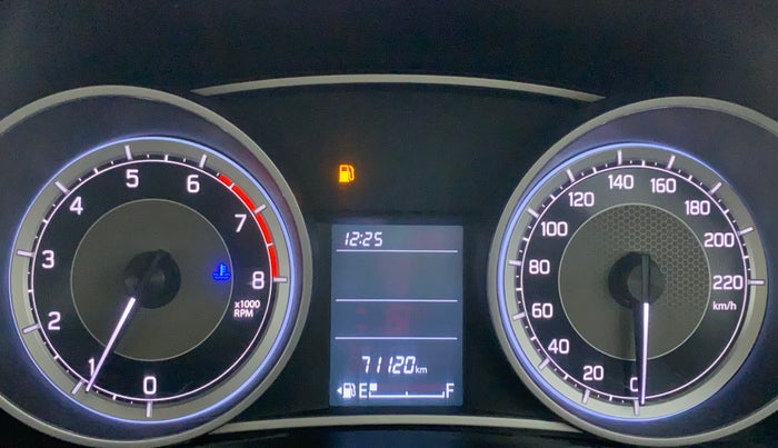 2019 Maruti Dzire VXI, Petrol, Manual, 71,822 km, Odometer Image