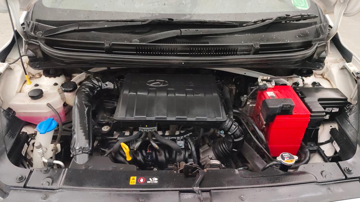 2024 Hyundai GRAND I10 NIOS SPORTZ 1.2 KAPPA VTVT CNG, CNG, Manual, 24,516 km, Engine View