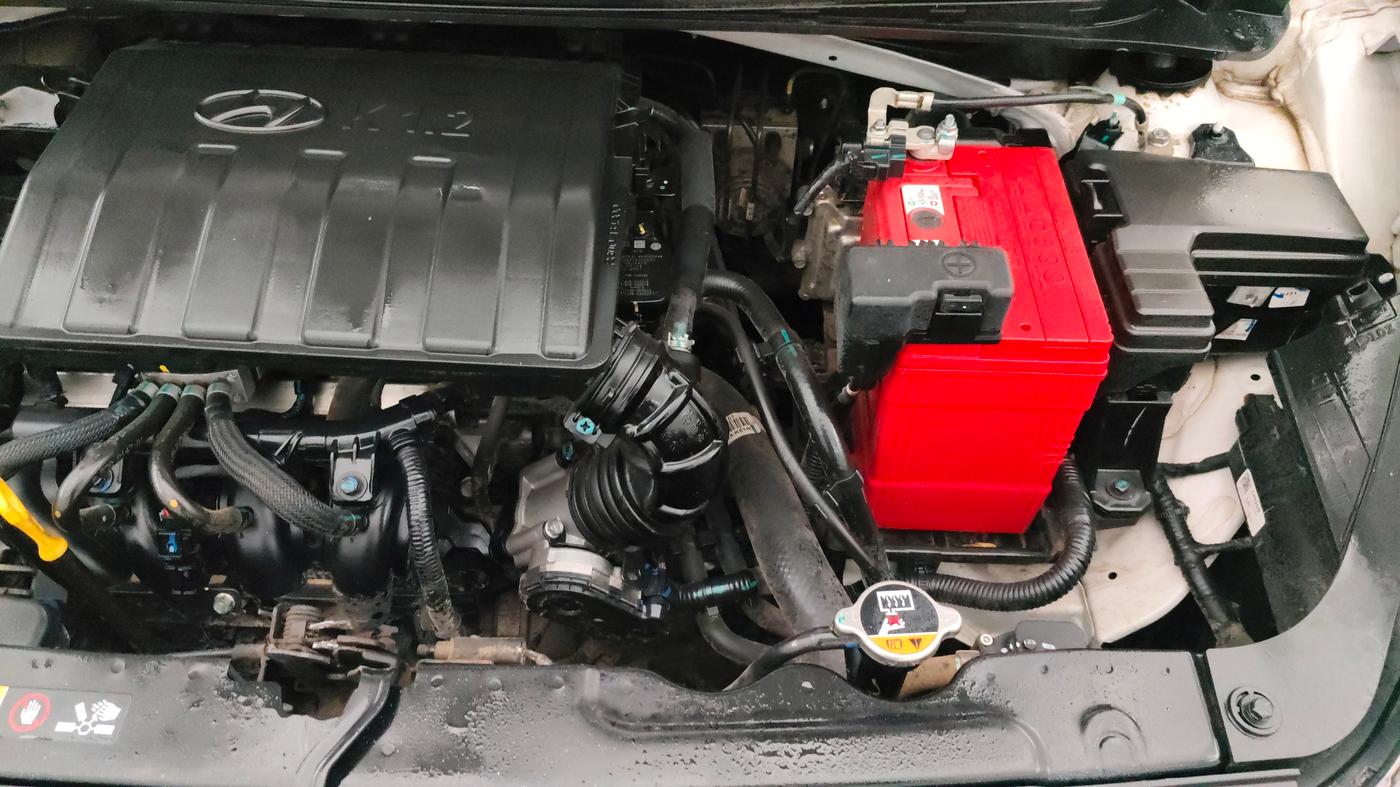 2024 Hyundai GRAND I10 NIOS SPORTZ 1.2 KAPPA VTVT CNG, CNG, Manual, 24,516 km, Engine View - Left