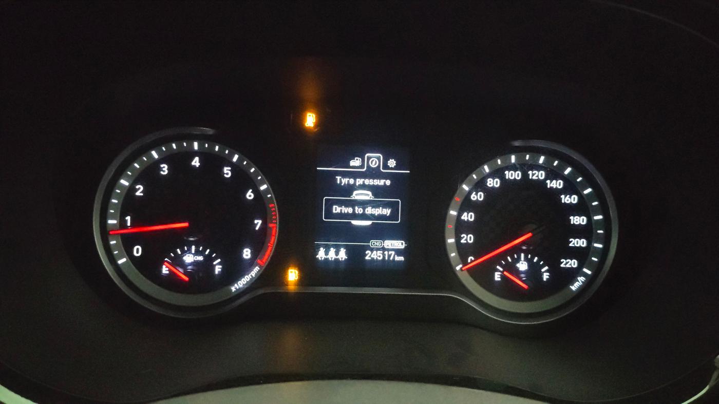 2024 Hyundai GRAND I10 NIOS SPORTZ 1.2 KAPPA VTVT CNG, CNG, Manual, 24,516 km, Odometer Image