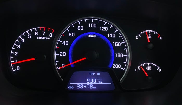 2019 Hyundai Grand i10 SPORTZ 1.2 KAPPA VTVT, Petrol, Manual, 38,471 km, Odometer Image