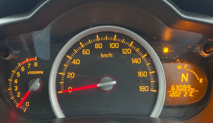 2016 Maruti Celerio VXI (O) AMT, Petrol, Automatic, 63,129 km, Odometer Image