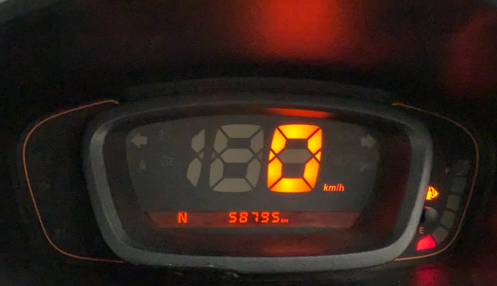 2017 Renault Kwid RXT 1.0 AMT (O), Petrol, Automatic, 58,795 km, Odometer Image