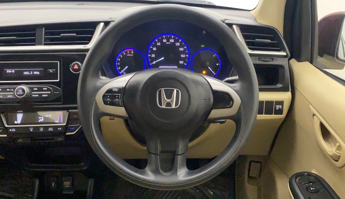2017 Honda Amaze 1.2L I-VTEC S, Petrol, Manual, 55,701 km, Steering Wheel Close Up