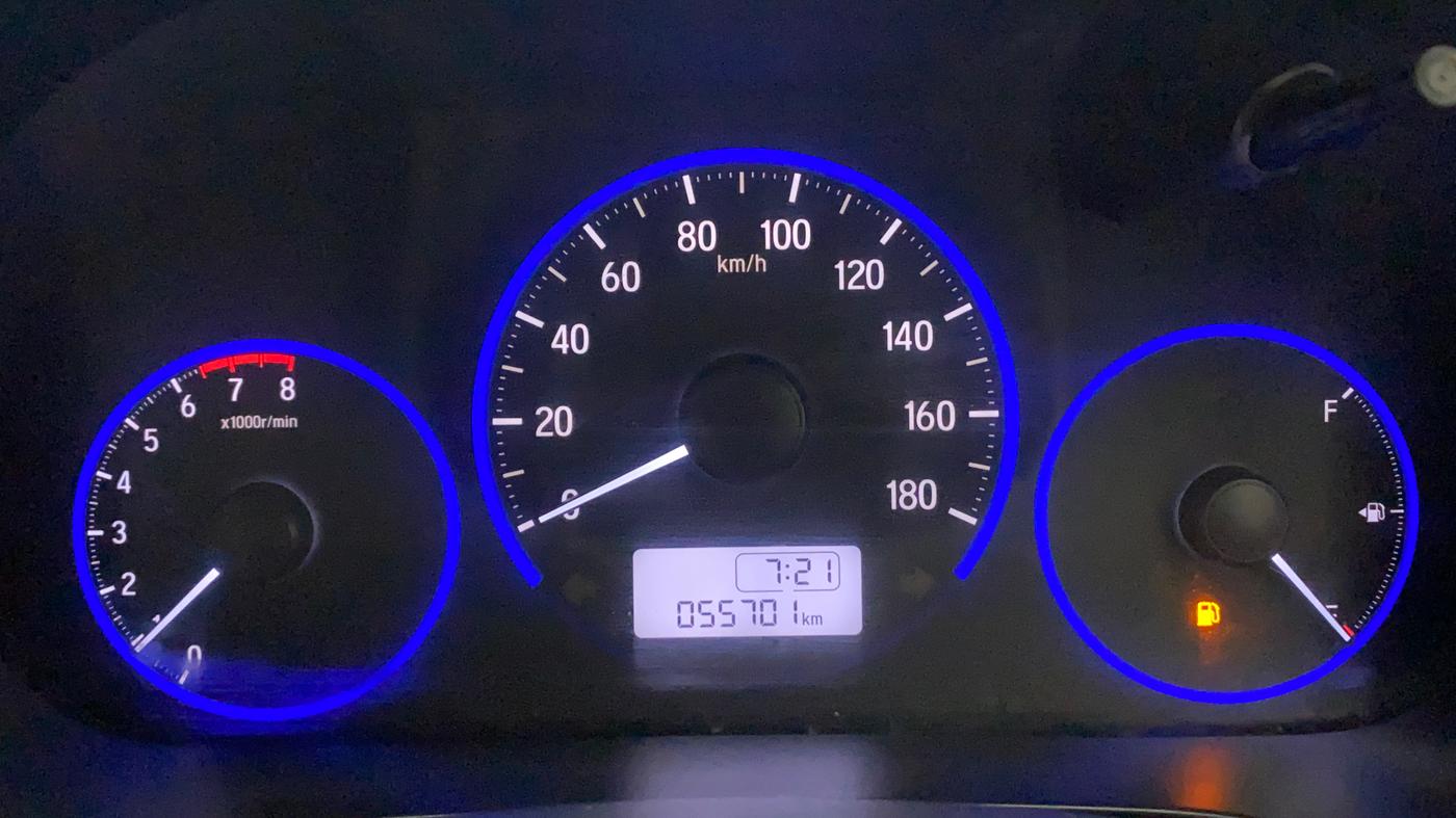 2017 Honda Amaze 1.2L I-VTEC S, Petrol, Manual, 55,701 km, Odometer Image
