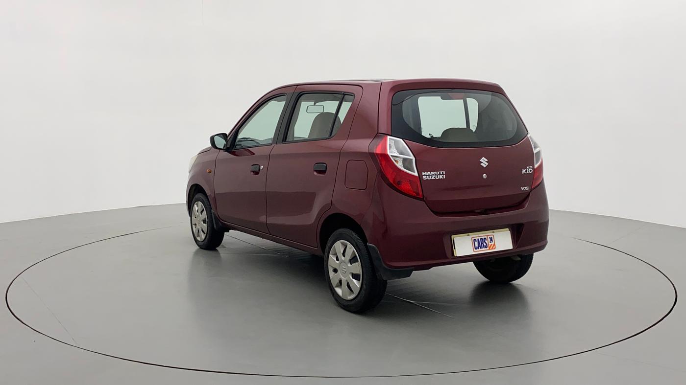 2015 Maruti Alto K10 VXI, Petrol, Manual, 25,335 km, Left Back Diagonal