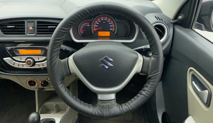 2015 Maruti Alto K10 VXI, Petrol, Manual, 25,335 km, Steering Wheel Close Up