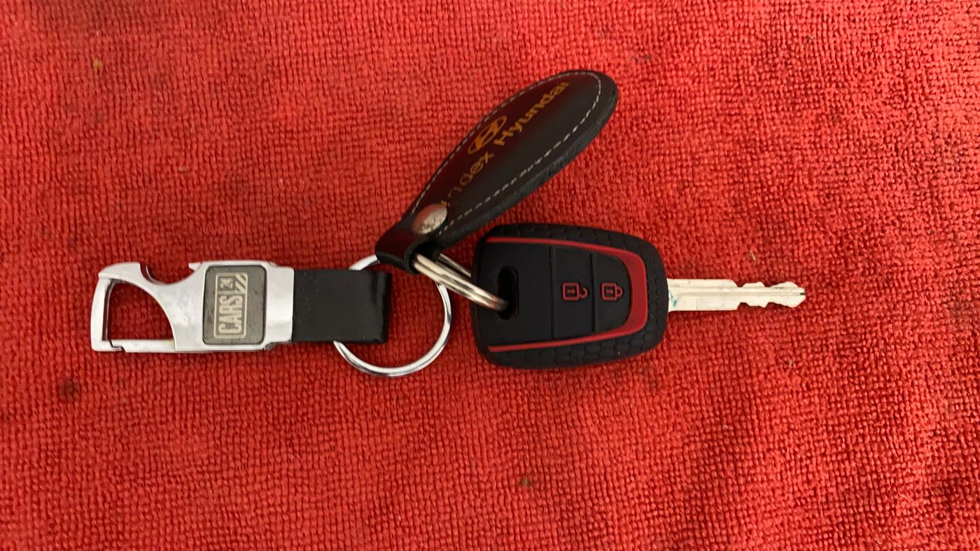 2021 Hyundai NEW SANTRO SPORTZ MT, Petrol, Manual, 3,098 km, Key Close Up