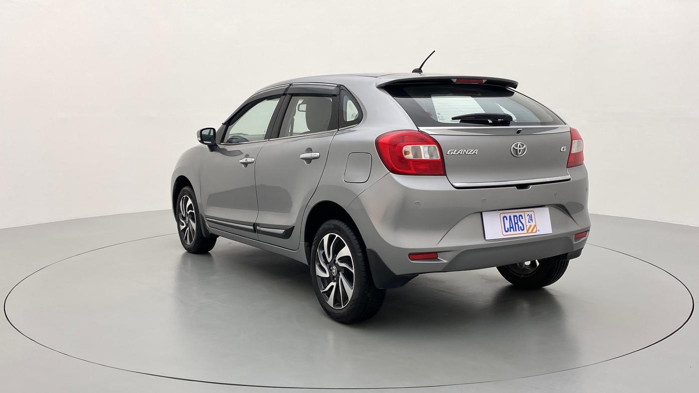 2021 Toyota Glanza G MT PETROL, Petrol, Manual, 4,948 km, Left Back Diagonal