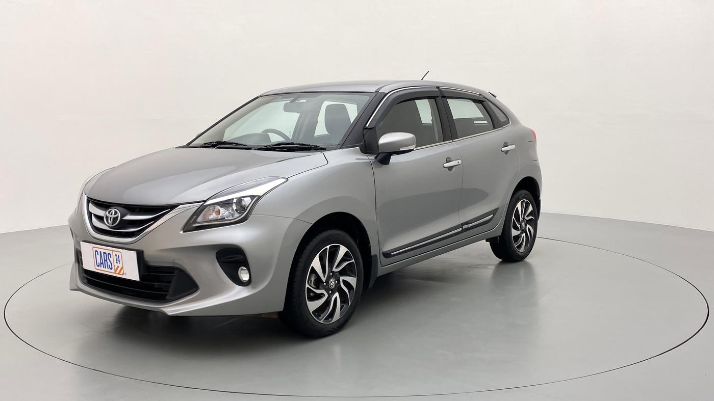 2021 Toyota Glanza G MT PETROL, Petrol, Manual, 4,948 km, Left Front Diagonal