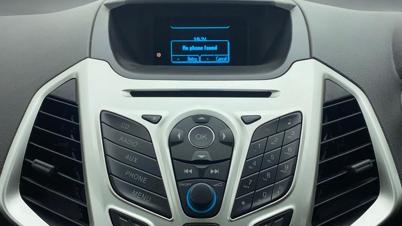2014 Ford Ecosport 1.5 TITANIUMTDCI OPT, Diesel, Manual, 84,887 km, Infotainment System