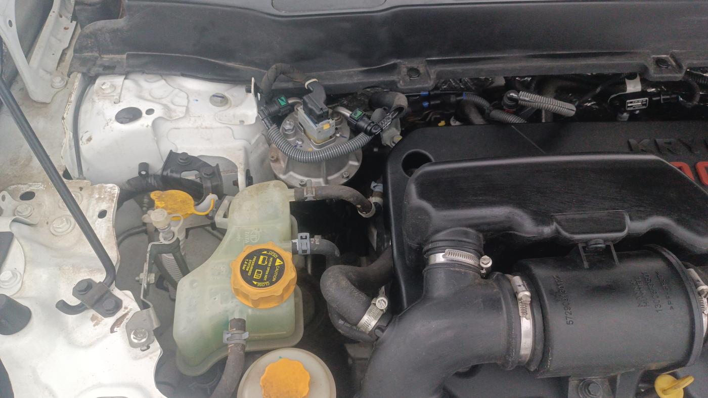 2023 Tata Harrier XZ Plus 2.0Lkryotec halo Dark Edition, Diesel, Manual, 17,494 km, Engine View - Right