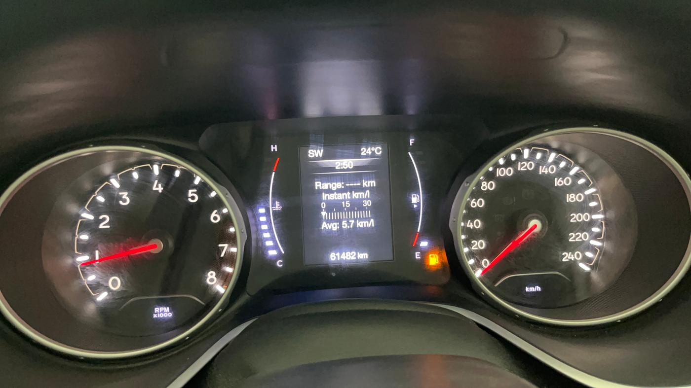2019 Jeep Compass SPORT PLUS 1.4 PETROL, Petrol, Manual, 61,418 km, Odometer Image