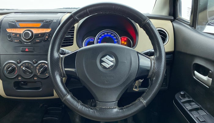 2017 Maruti Wagon R 1.0 VXI PLUS, Petrol, Manual, 81,787 km, Steering Wheel Close Up