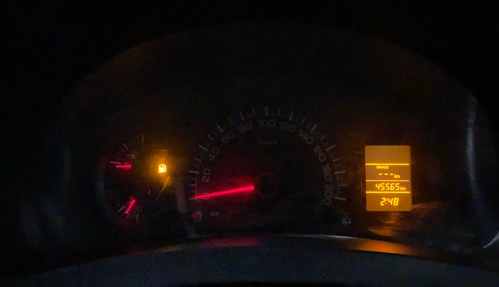 2015 Maruti Swift Dzire LXI (O), Petrol, Manual, 45,556 km, Odometer Image