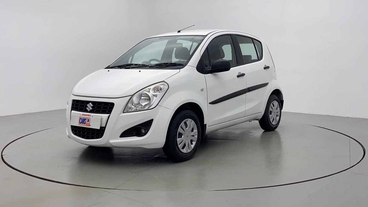 2013 Maruti Ritz VXI BS IV, Petrol, Manual, 55,431 km, Left Front Diagonal (45- Degree) View