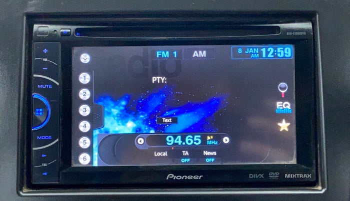 2013 Maruti Ritz VXI BS IV, Petrol, Manual, 55,431 km, Infotainment System