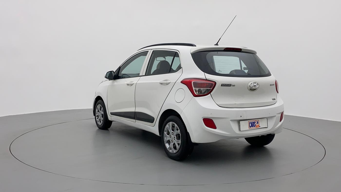 2015 Hyundai Grand i10 SPORTZ 1.2 KAPPA VTVT, Petrol, Manual, 89,563 km, Left Back Diagonal
