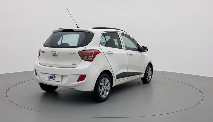 2015 Hyundai Grand i10 SPORTZ 1.2 KAPPA VTVT, Petrol, Manual, 89,563 km, Right Back Diagonal