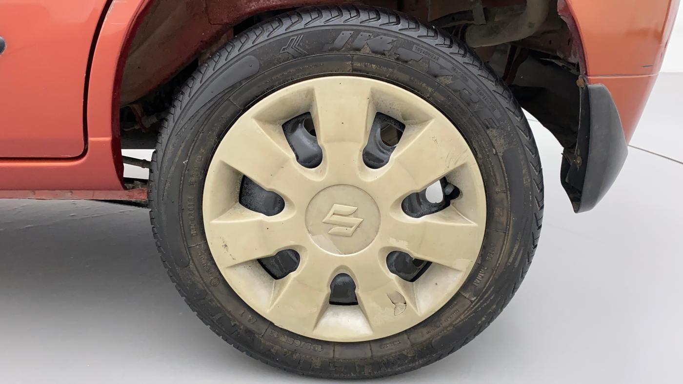 2012 Maruti Alto K10 VXI, Petrol, Manual, 64,767 km, Left Rear Wheel