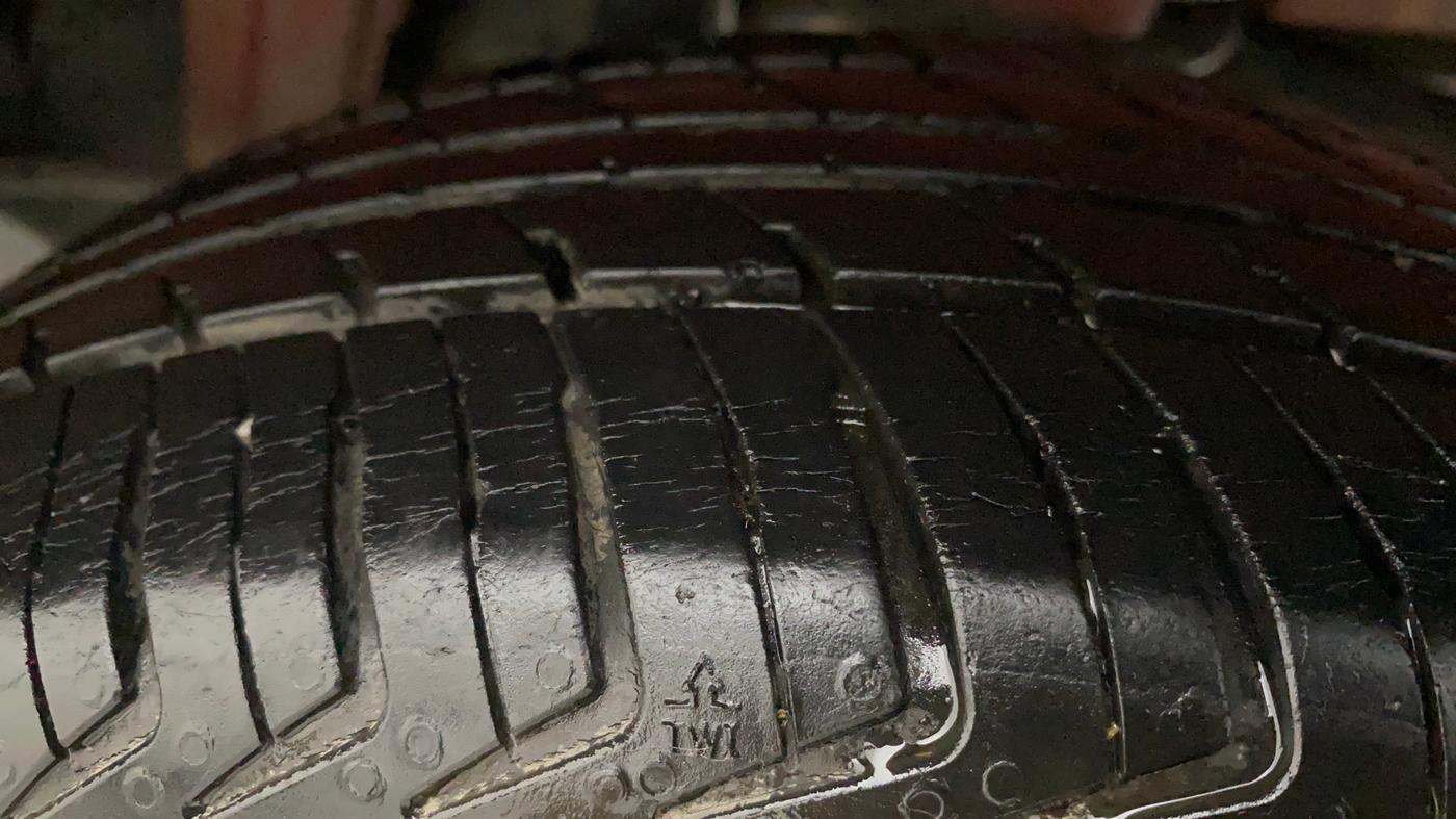 2012 Maruti Alto K10 VXI, Petrol, Manual, 64,767 km, Left Rear Tyre Tread