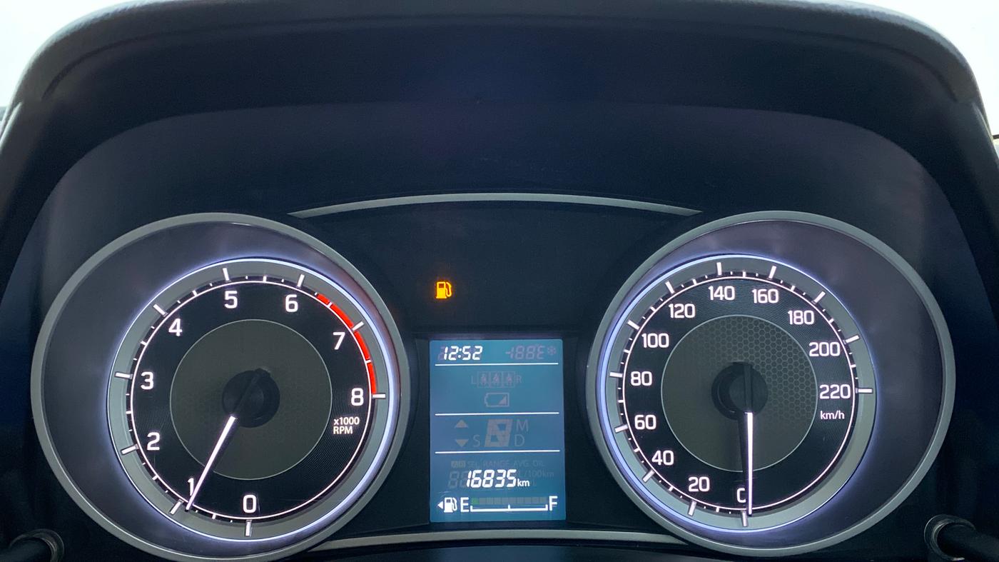 2019 Maruti Dzire VXI, Petrol, Manual, 16,873 km, Odometer Image