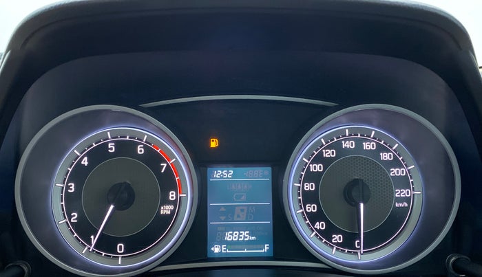 2019 Maruti Dzire VXI, Petrol, Manual, 16,873 km, Odometer Image