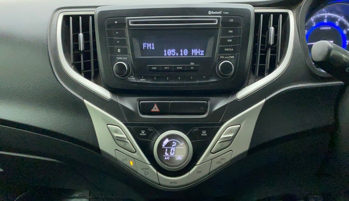2016 Maruti Baleno ZETA PETROL 1.2, Petrol, Manual, 94,640 km, Air Conditioner