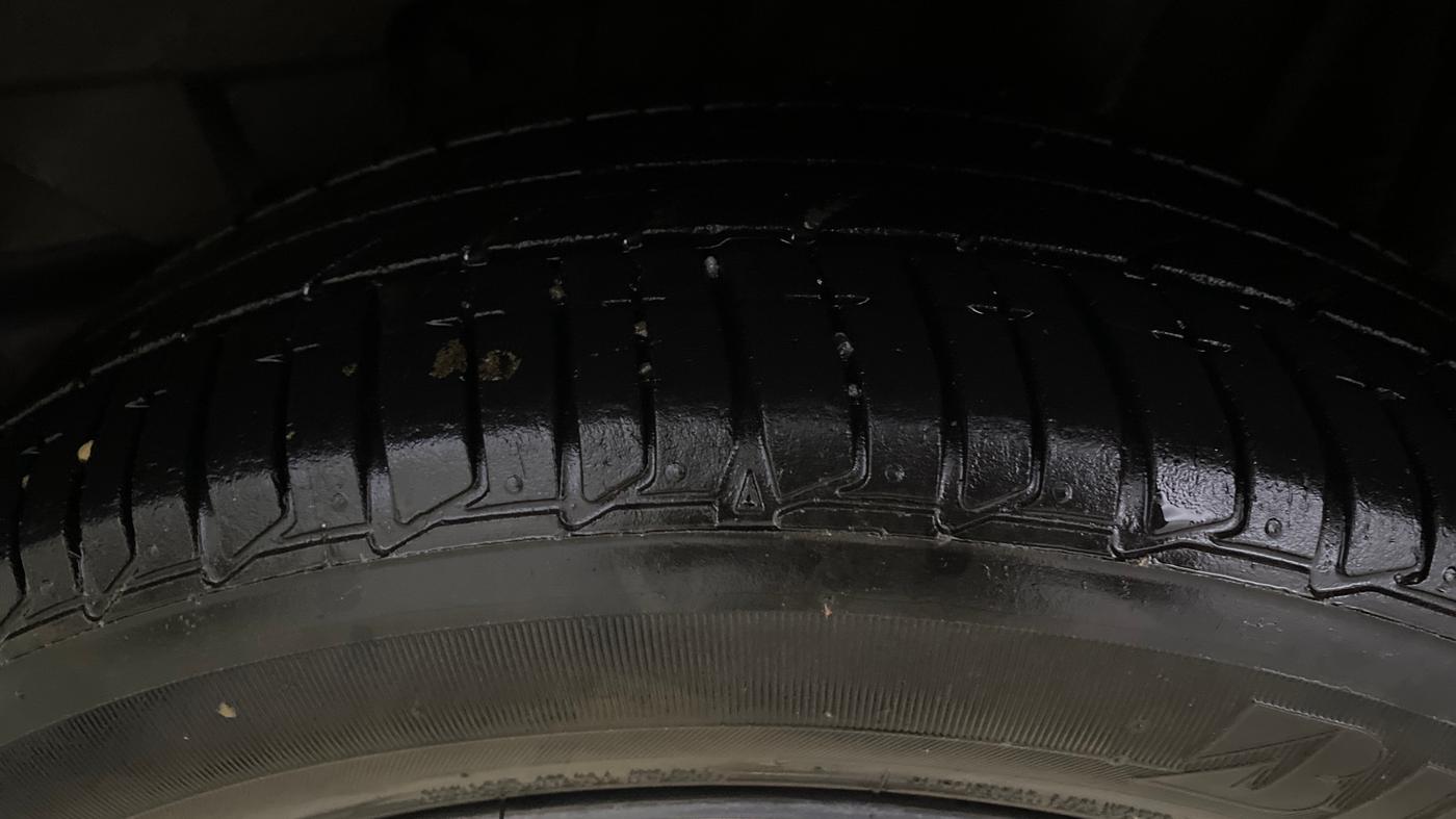2021 Tata TIGOR XZA PLUS PETROL, Petrol, Automatic, 53,218 km, Left Rear Tyre Tread