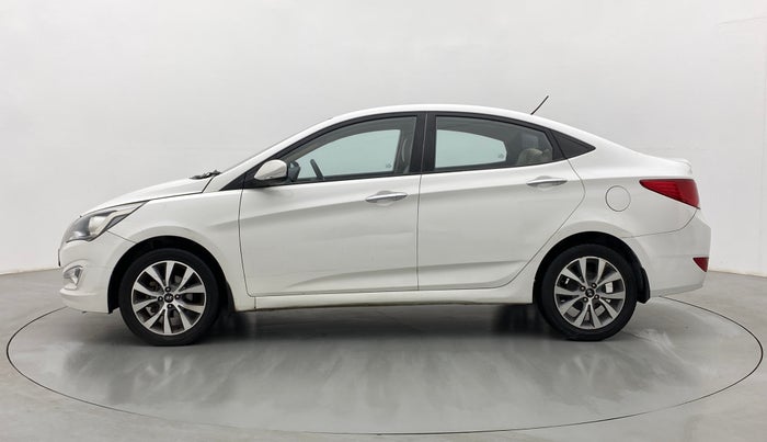 2015 Hyundai Verna FLUIDIC 4S 1.6 VTVT S(O), Petrol, Manual, 1,05,210 km, Left Side