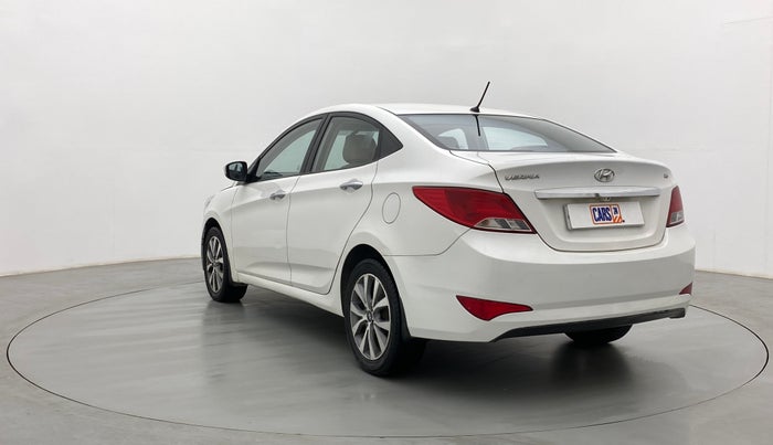 2015 Hyundai Verna FLUIDIC 4S 1.6 VTVT S(O), Petrol, Manual, 1,05,210 km, Left Back Diagonal