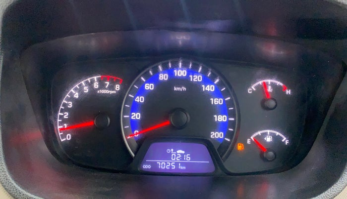 2018 Hyundai Xcent E+, CNG, Manual, 70,296 km, Odometer Image