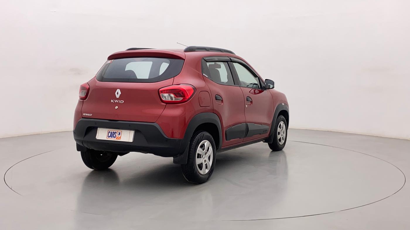 2017 Renault Kwid RXT 1.0, Petrol, Manual, 49,200 km, Right Back Diagonal