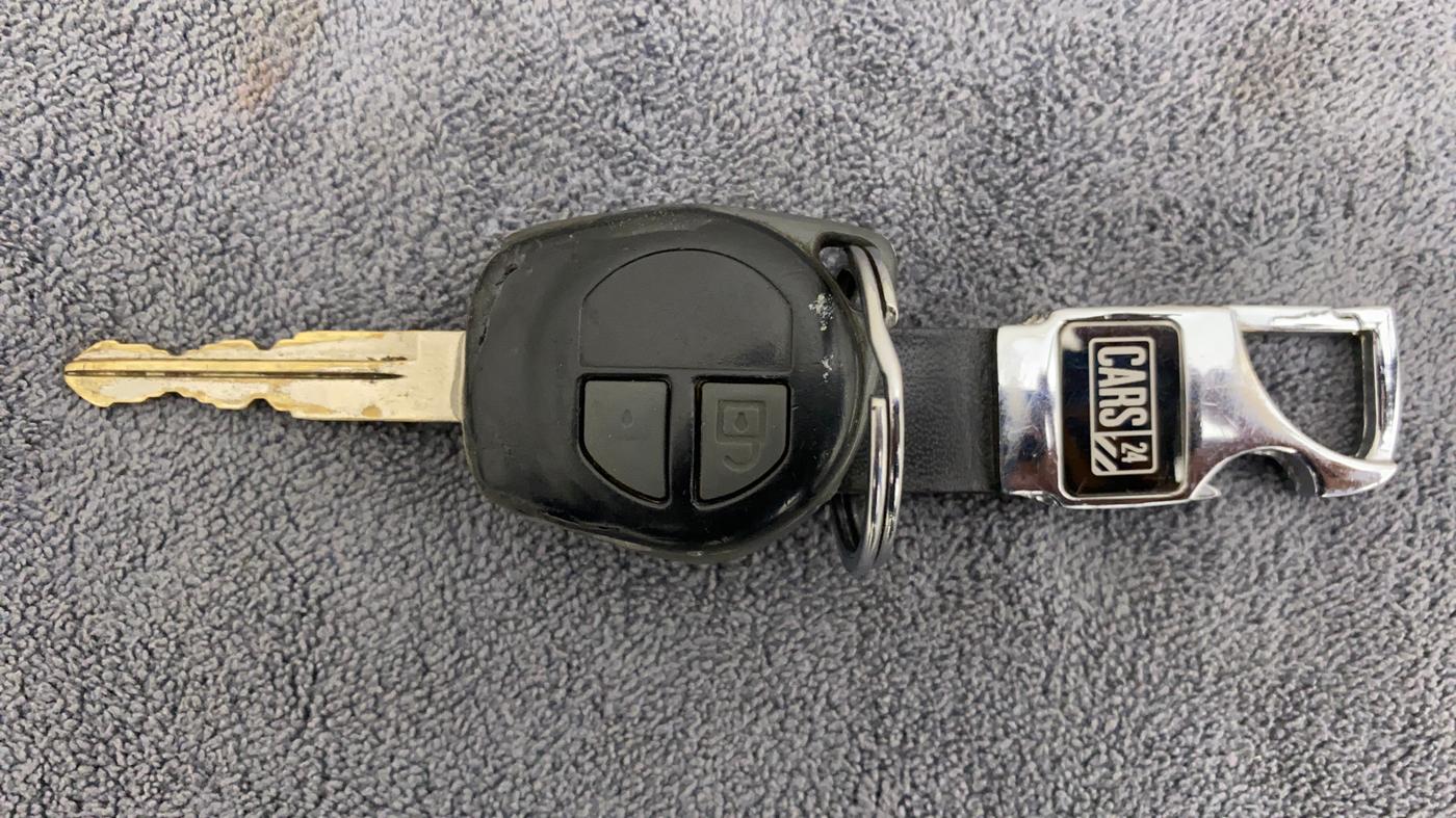 2011 Maruti Ritz ZXI, Petrol, Manual, 81,983 km, Key Close Up