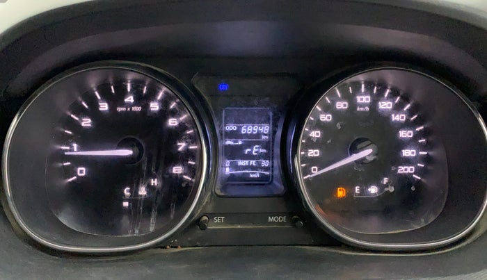 2018 Tata Tiago XZ PETROL, Petrol, Manual, 68,898 km, Odometer Image