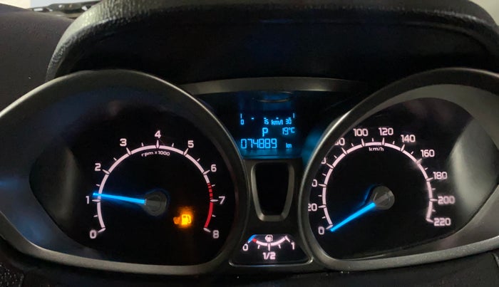 2014 Ford Ecosport TITANIUM 1.5L PETROL AT, Petrol, Automatic, 74,880 km, Odometer Image