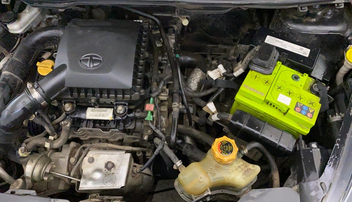 2019 Tata NEXON XZA PLUS PETROL, Petrol, Automatic, 77,853 km, Engine View - Left