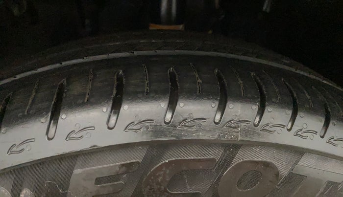 2023 Tata ALTROZ XZ Plus i-Turbo (S) Dark Edition, Petrol, Manual, 10,707 km, Left Front Tyre Tread