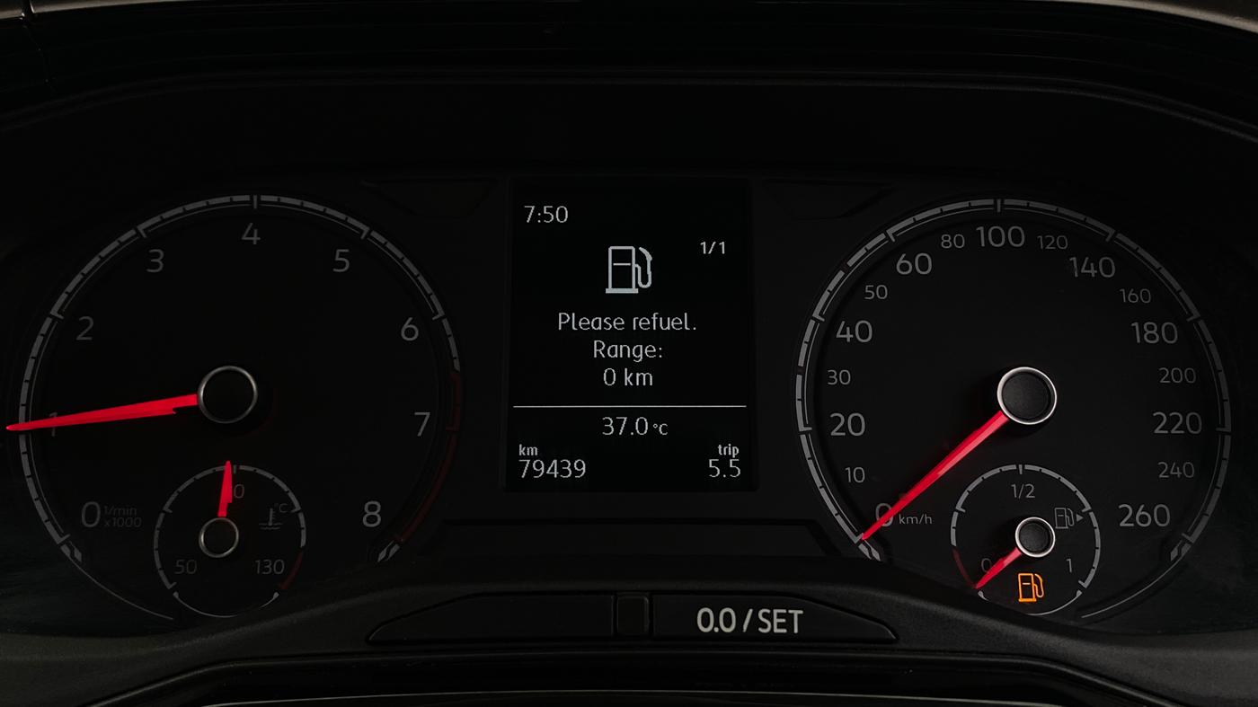 2022 Volkswagen VIRTUS HIGHLINE TSI 1.0 MT, Petrol, Manual, 79,433 km, Odometer Image